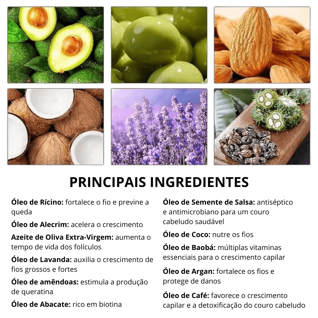 Óleo Vegetal de Vitamina H 100% Puro