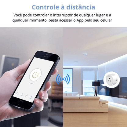 Plug Inteligente Entrada Padrão Americano H Tuya