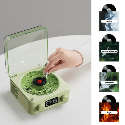 4 discos de sons da natureza e ruídos brancos - ondas, som de pássaros, cachoeira e fogo
Importados Pro