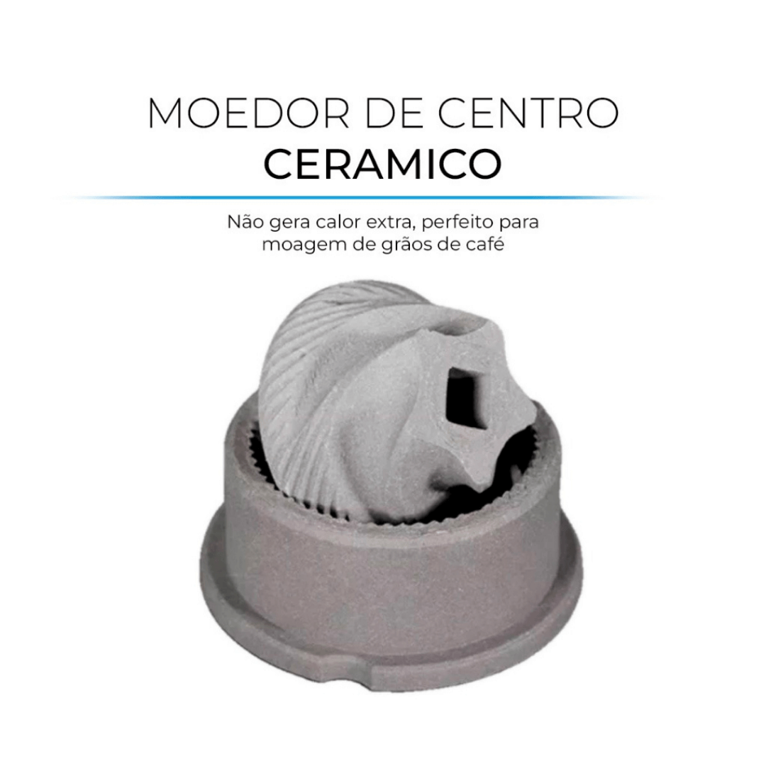 Moedor Elétrico Para Grãos de Café Automático — Envio ultra rápido para todo o Brasil