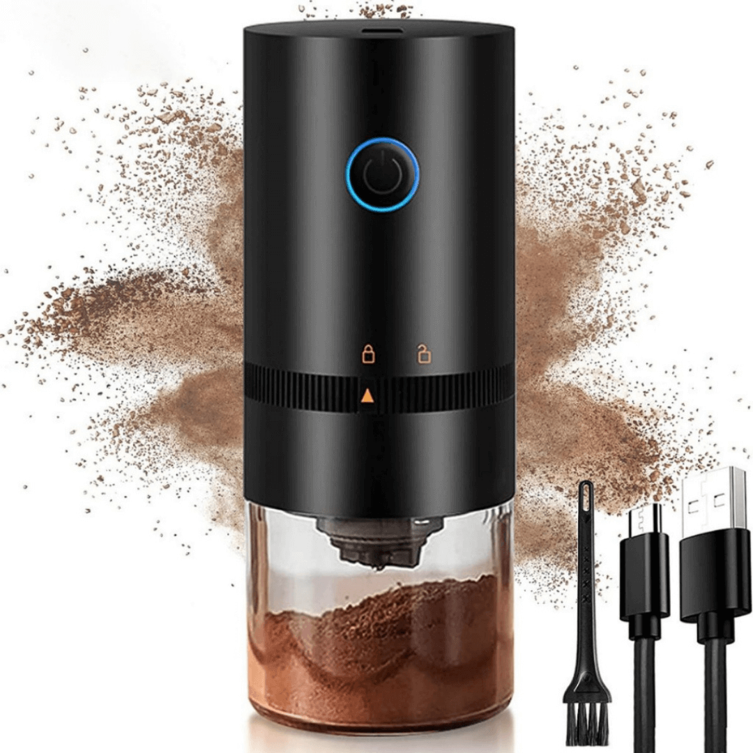 Moedor Elétrico Para Grãos de Café Automático — Envio ultra rápido para todo o Brasil