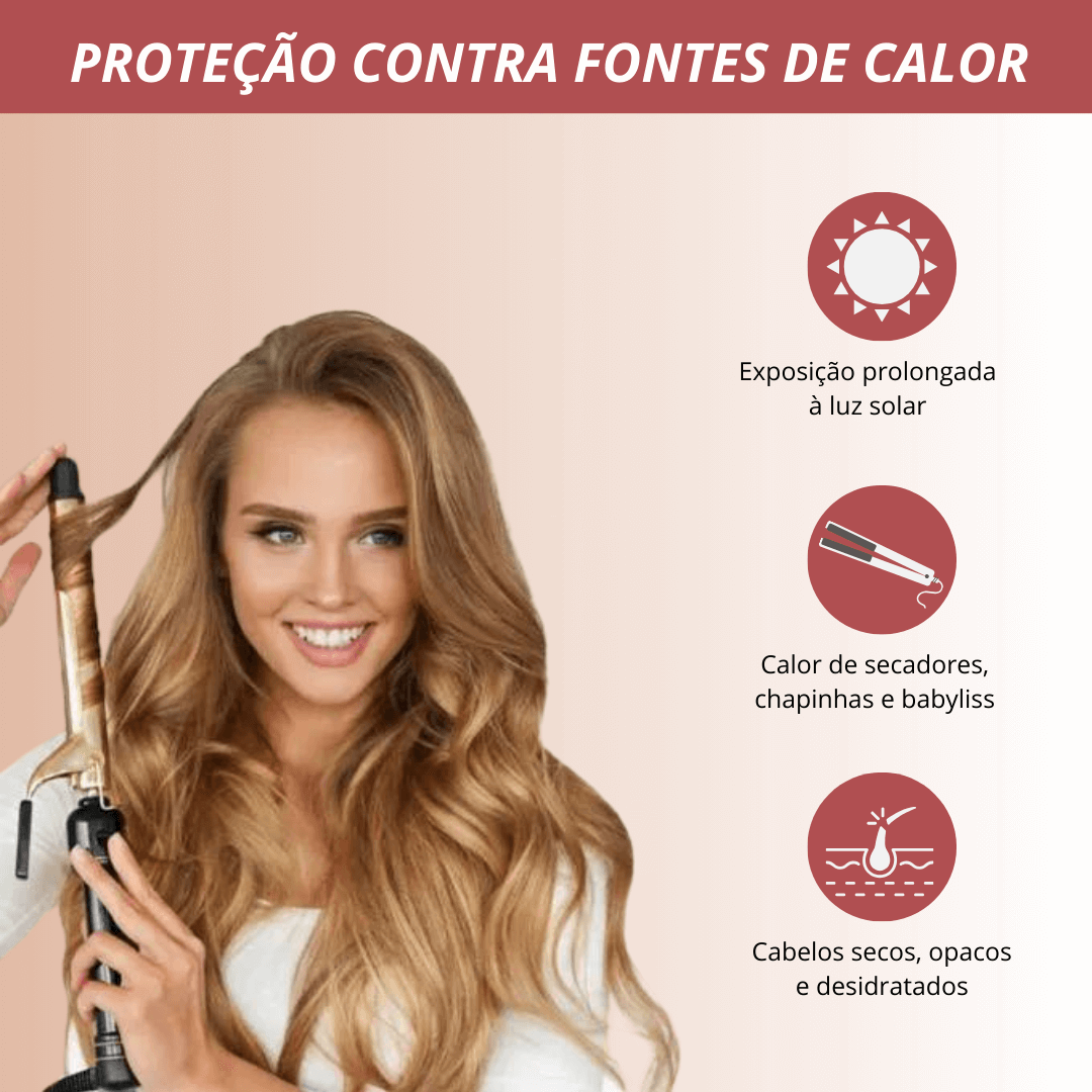 Protetor Térmico Spray Amplo Espectro Goiple Proteção UVA/UVB