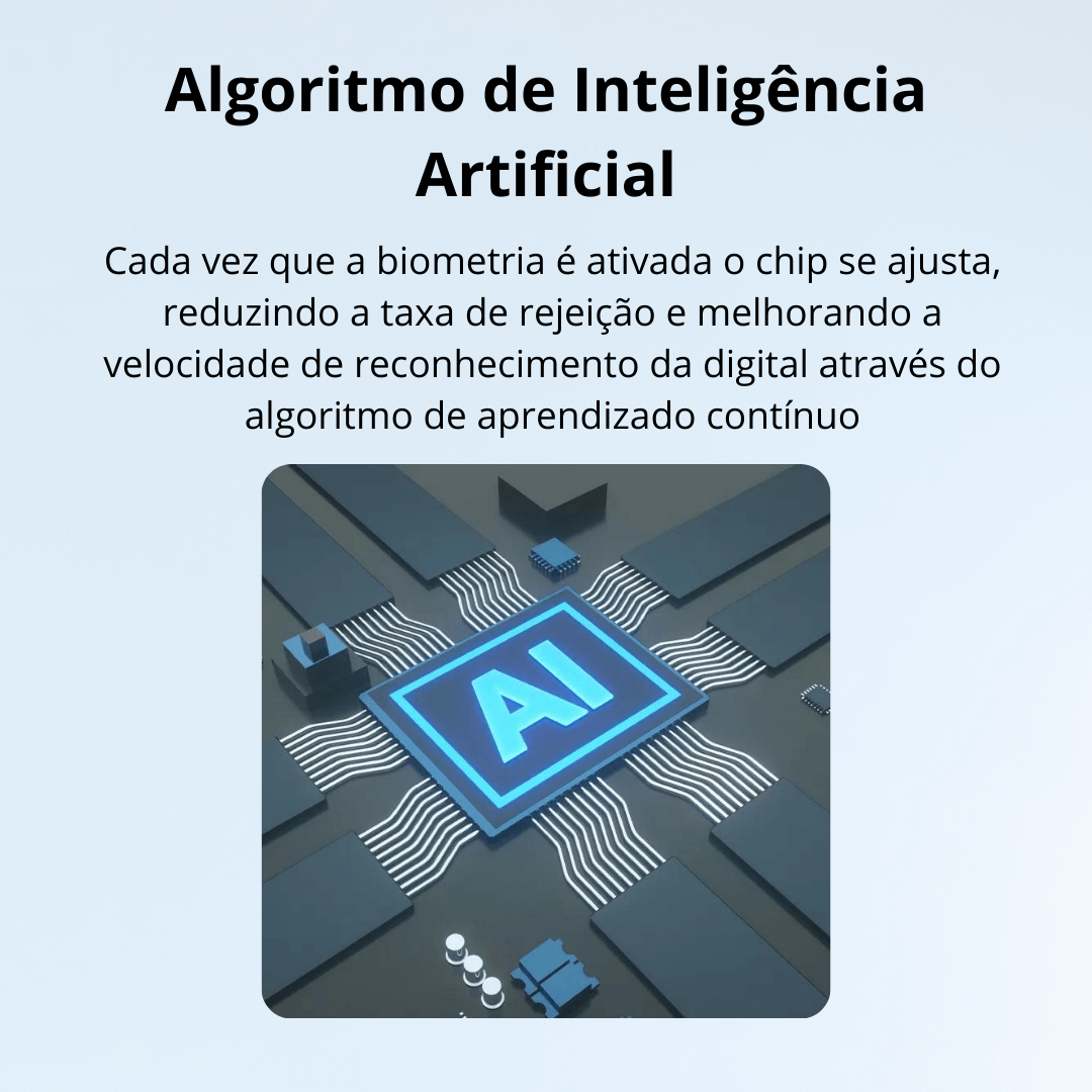 Fechadura WiFi Digital Biométrica Tuya