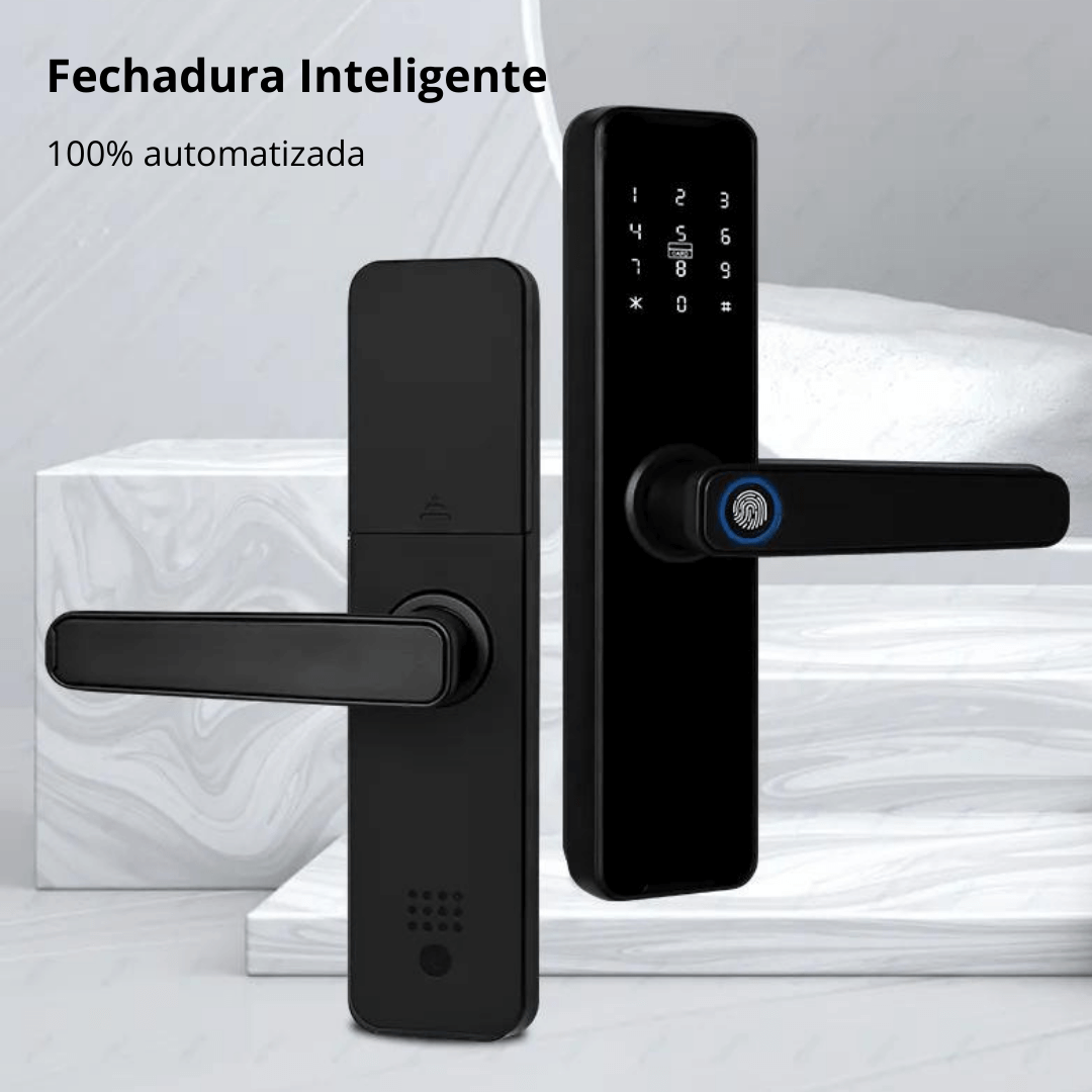 Fechadura WiFi Digital Biométrica Tuya