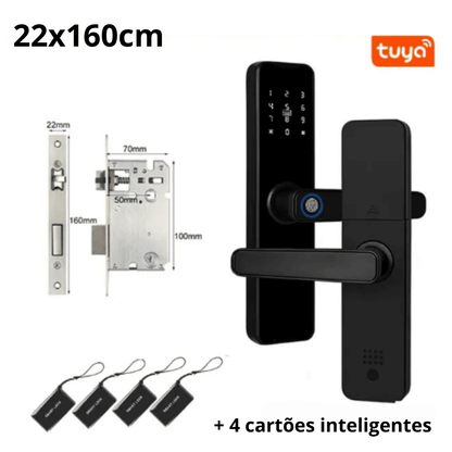 Fechadura WiFi Digital Biométrica Tuya