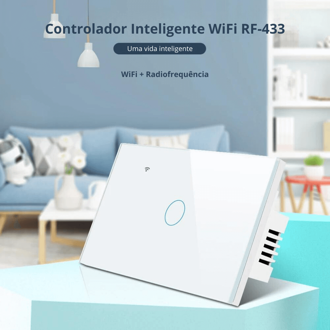 Controlador Inteligente Sem Fios Tuya Smart Home
Uma vida inteligente