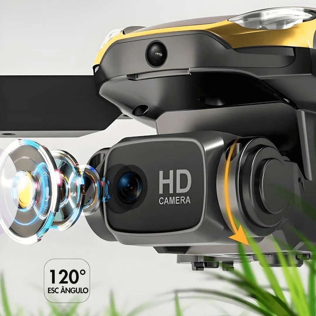 Drone Profissional Tesla M8 GPS 4K HD Câmera Dupla | Importados Pro