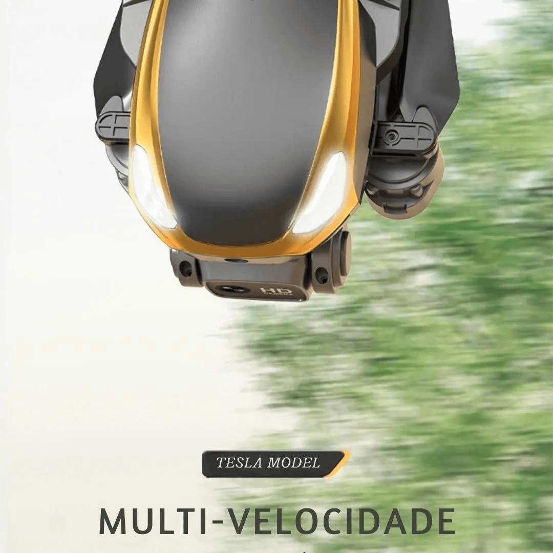 Drone Profissional Tesla M8 GPS 4K HD Câmera Dupla | Importados Pro| Multi-velocidade Tesla Model