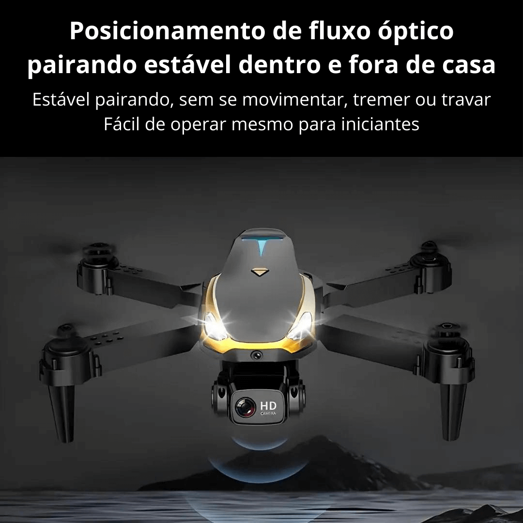 Drone Profissional Tesla M8 GPS 4K HD Câmera Dupla | Importados Pro 
Posicionamento de fluxo óptico | Paira estável sem se movimentar | Fácil de operar