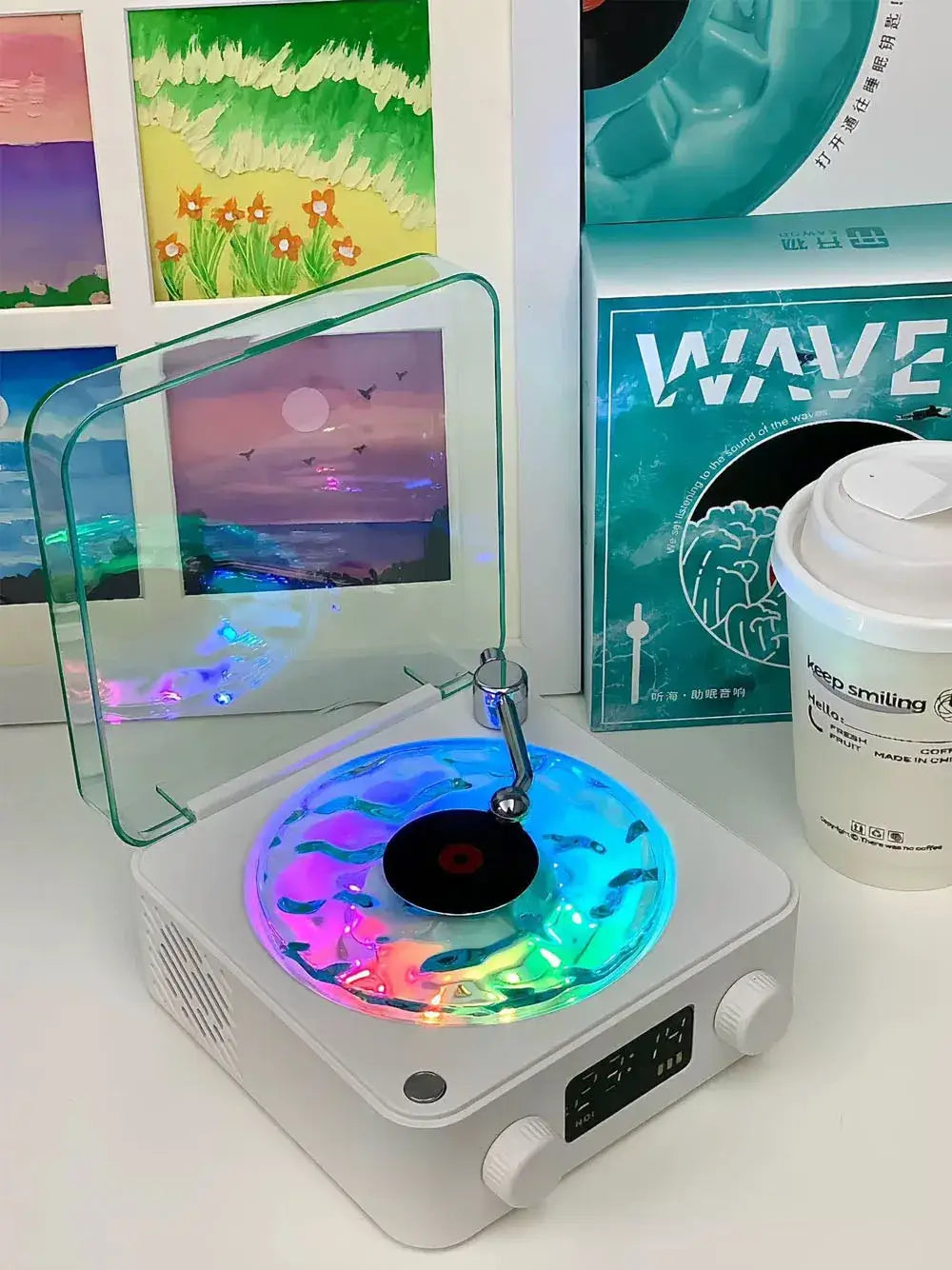 Waves toca-discos | Importados Pro